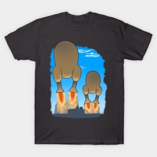 Turkey Rocket Launch T-Shirt